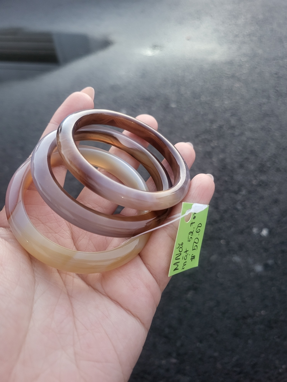 Bracelets (Bangles) Agate Natural